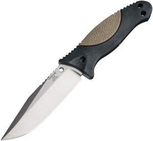 Hogue EX-F02 Fixed Blade Clip Point - Tan 154CM