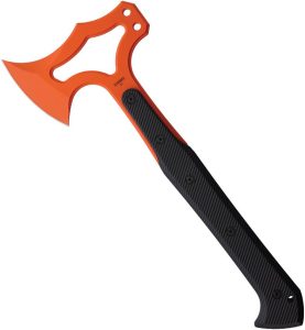 Hogue EX-T01 Tomahawk S7 Orange Cerakote Fixed Blade Axe