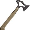 Hogue EX-T01 Tomahawk OD Green S-7 Tool Steel Fixed Blade