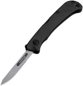 Hogue Expel Scalpel Lockback Knife - Black G10