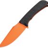 Hogue Extrak XL Fixed Blade CPM-M4 Orange Cerakote Black G10
