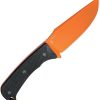 Hogue Extrak XL Fixed Blade CPM-M4 Orange Cerakote Black G10