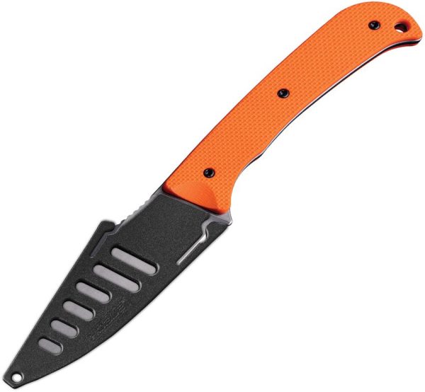 Hogue Extrak Fixed Blade Orange CPM MagnaCut Knife