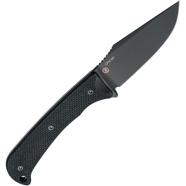 Hogue Extrak Fixed Blade Knife - Black G10 CPM-M4