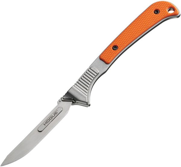 Hogue Expel Scalpel Fixed Blade - Orange G10 440C
