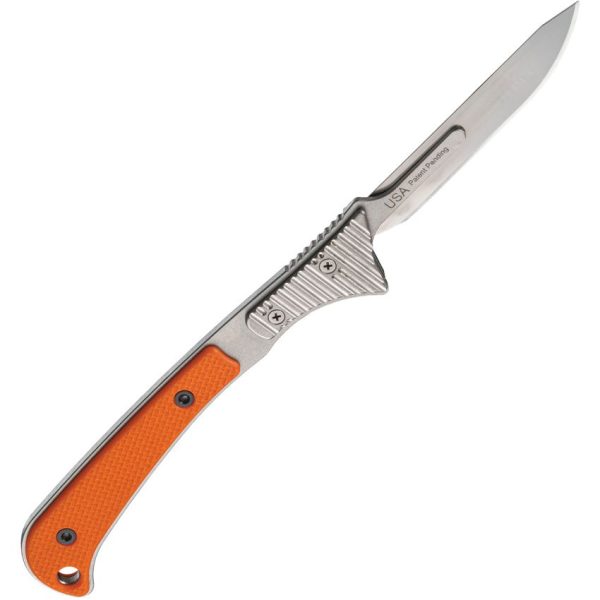 Hogue Expel Scalpel Fixed Blade - Orange G10 440C