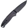 Hogue Auto Ballista I Button Lock Drop Point Black