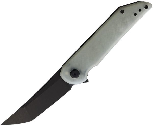 Hoback Knives Radford Framelock Jade G10 Tanto