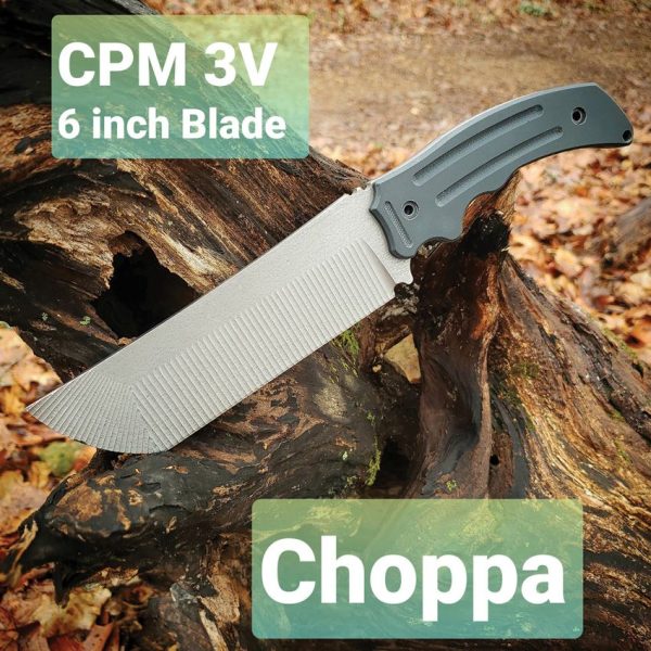 Hoback Knives Choppa Fixed Blade CPM-3V
