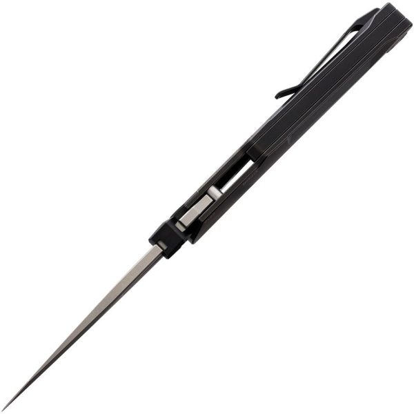 Hoback Knives Summit Framelock Black Titanium