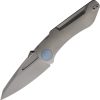 Hoback Knives Summit Framelock Blue Titanium