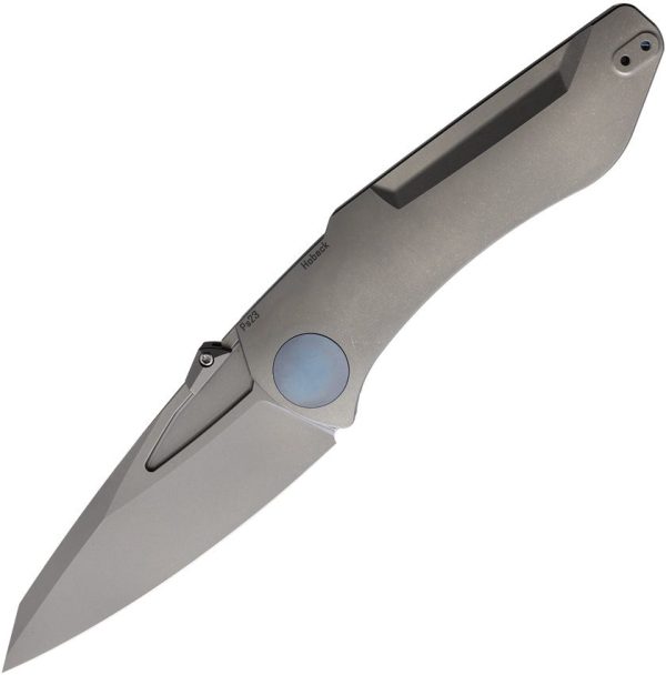Hoback Knives Summit Framelock Blue Titanium