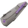 Hoback Knives Summit Framelock Purple Titanium