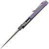 Hoback Knives Summit Framelock Purple Titanium