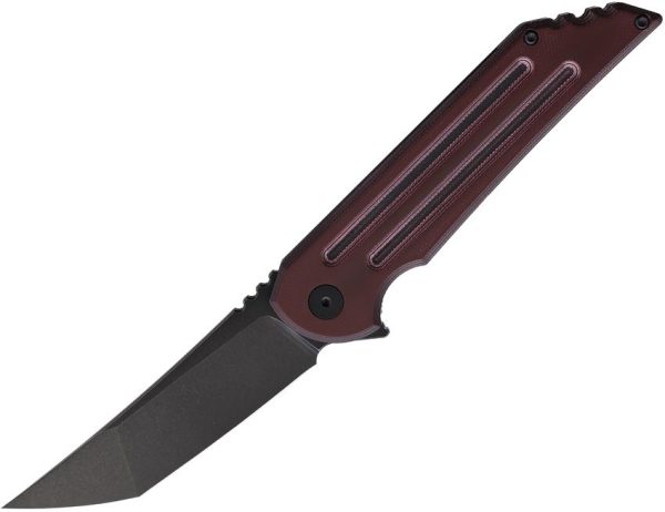 Hoback Knives Kwaiback Framelock Red SureTouch