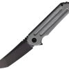Hoback Knives Kwaiback Framelock Gray SureTouch