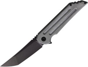 Hoback Knives Kwaiback Framelock Gray SureTouch