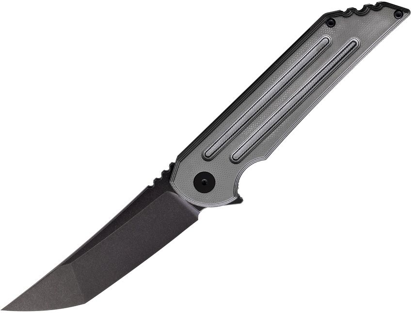 Hoback Knives Kwaiback Framelock 3.75" Black DLC M390