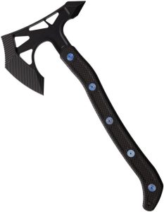 Hoback Knives PS2 Axe DLC Blue Titanium Accents