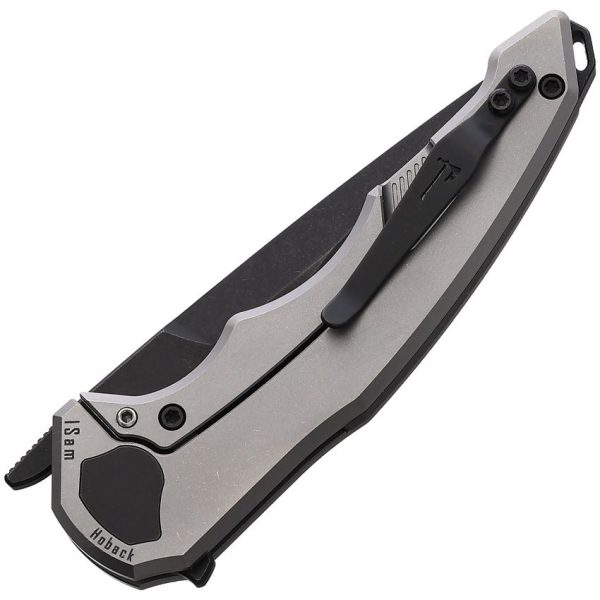 Hoback OneSam Black DLC Blade Stonewash Titanium
