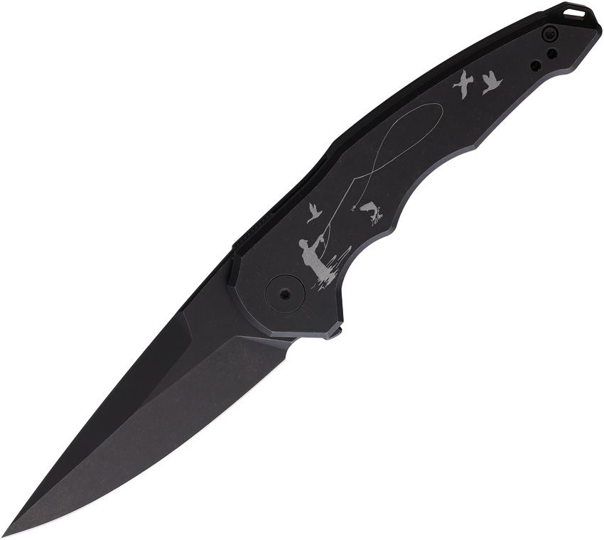 HOB037.jpg Hoback Knives OneSam Framelock Folding Knife 3.25" CPM-20CV Black