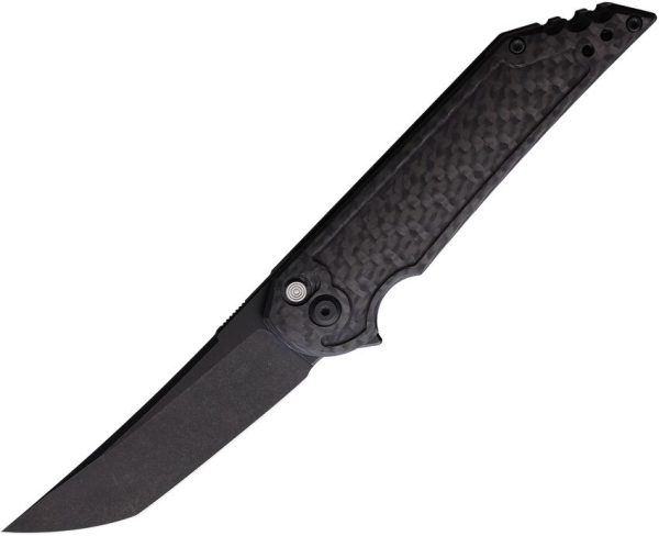 Hoback Kwaiback Button Lock CF Tanto CPM-20CV