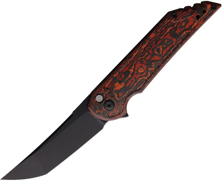 Hoback Knives Kwaiback Button Lock Mars Folding Knife