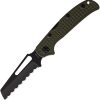 HPA Jungle Operator Lockback - OD Green G10 Serrated