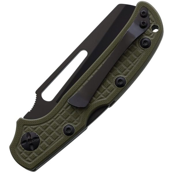 HPA Jungle Operator Lockback - OD Green G10 Serrated