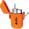 HPA Survival Jet Lighter - Orange Double Torch Piezo