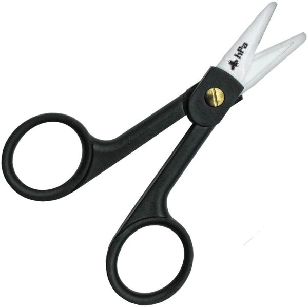 HPA Ceramic Fishing Scissors - Micro-Serrated Blades