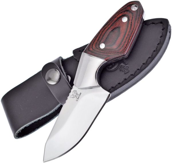 Hen & Rooster Fixed Blade 2.63" Stainless Pakkawood Black