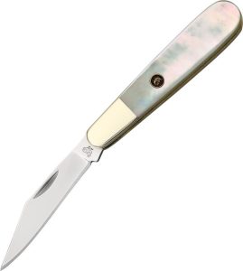 Hen & Rooster Folder MOP - Mother of Pearl Handle