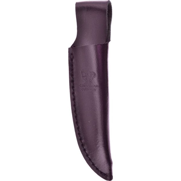 Hen & Rooster Small Hunter Fixed Blade 440 Stainless Ram's Horn