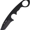 Hard Ready HR-1 Self Defense Knife - Tanto Blade