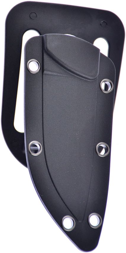 Hen & Rooster Fixed Blade 3.5" Satin Stainless Black G10