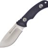 Hen & Rooster Fixed Blade Knife 3" Satin Stainless Black G10