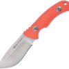 Hen & Rooster Fixed Blade Knife Orange G10 3" Satin Stainless