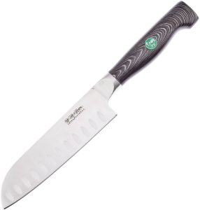 Hen & Rooster Santoku Black G10 5.75 inches