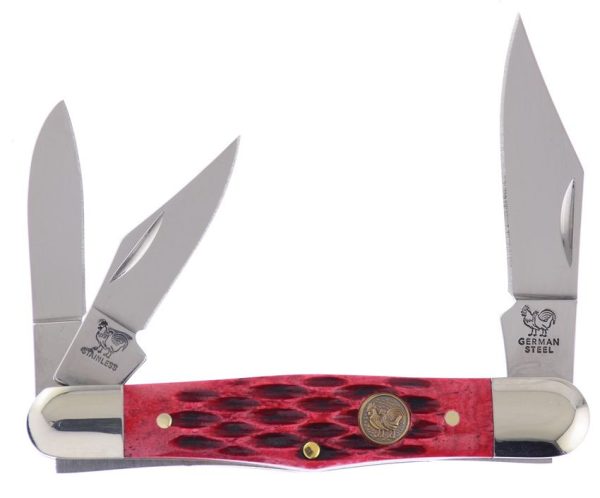 Hen & Rooster Int Whittler Red Pick Bone Multi