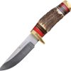 Hen & Rooster Fixed Blade Deer Stag 4.5" Satin Stainless
