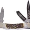 Hen & Rooster Sowbelly Stockman Bull Rider Folding Knife Deer Stag