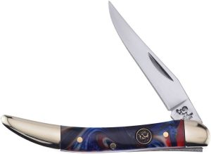 Hen & Rooster Toothpick Red White Blue Synthetic Handle