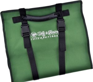 Hen & Rooster Knife Roll 60 Slot Black Nylon