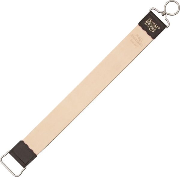 Herold Solingen Razor Strop Nickel Handle - 19 inches