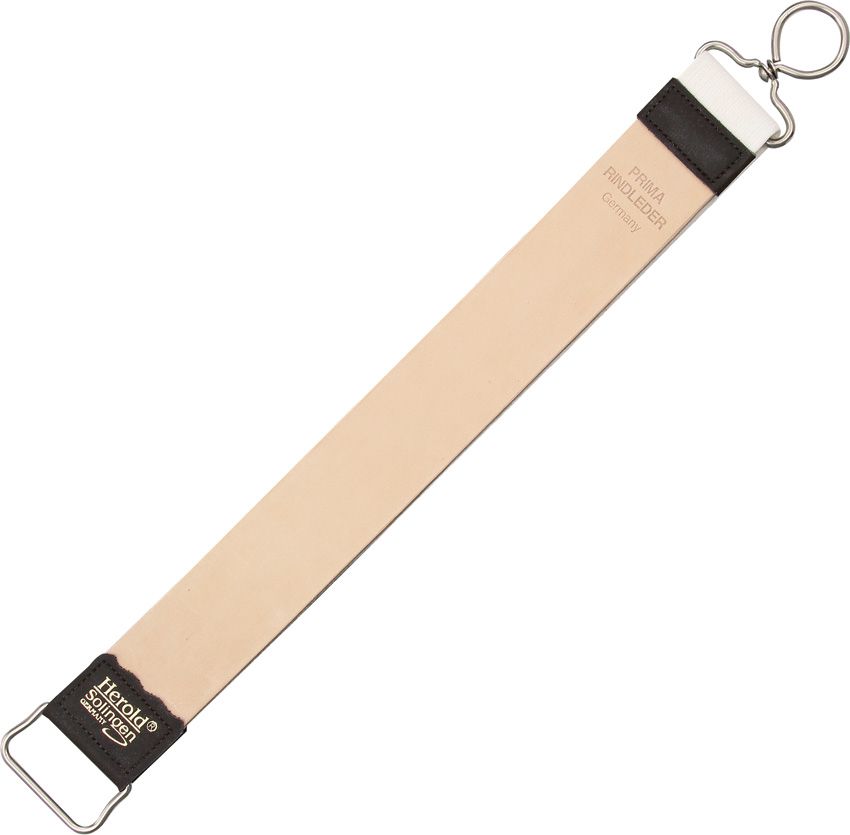 HS185RI.jpg Herold Solingen 18" Razor Strop Synthetic/Leather w/ Swivel Handle