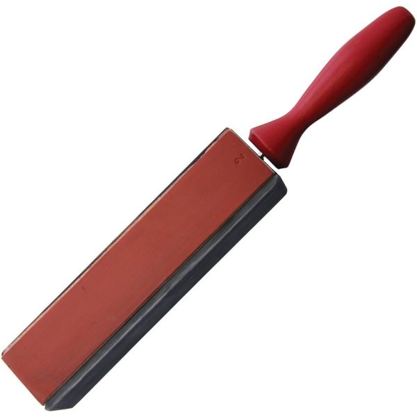 Herold Solingen Razor Strop 4 Sided Red Wood Handle Germany