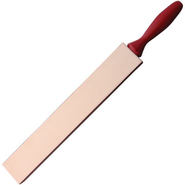 Herold Solingen Razor Strop - Double-Sided Leather Red Wood