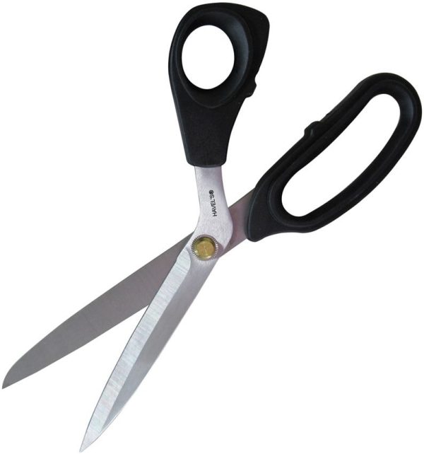 HV38002.jpg Havels Serrated Dura-Shears 9in - Black ABS Teflon