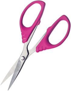 Havels Serrated Embroidery Scissors 5.5in - Pink ABS